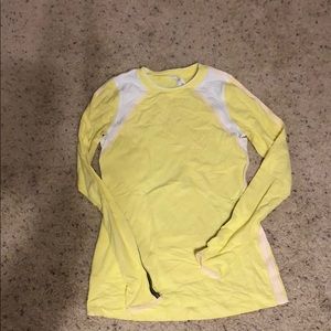 Lululemon yellow long sleeve